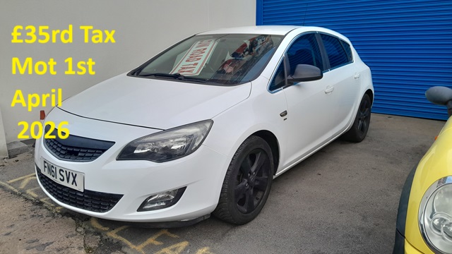 Vauxhall-ASTRA 2.0CDTi SRi-35 rd tax Mot april 2026